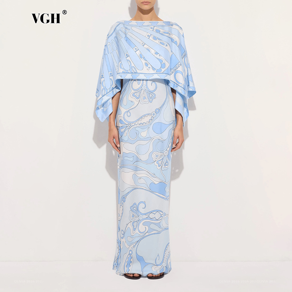 VGH Light Blue Abstract Print  - đánh giá và giá Summer Light Clothing