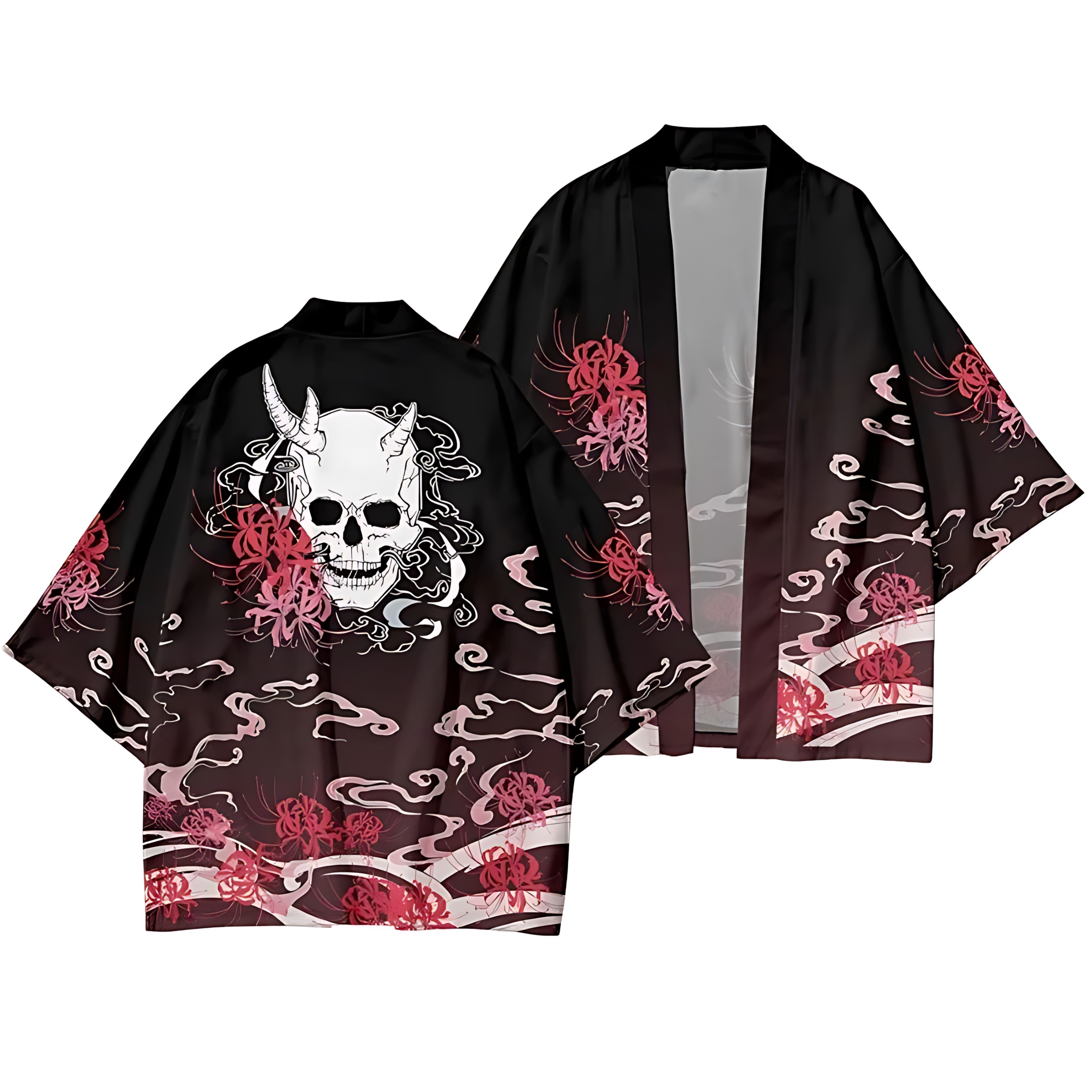 2026 Summer Men's Kimono Skull - đánh giá và giá Summer Clothing Patterns
