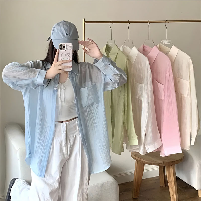 Summer Thin Sun-proof Shirts f - đánh giá và giá Summer Light Clothing