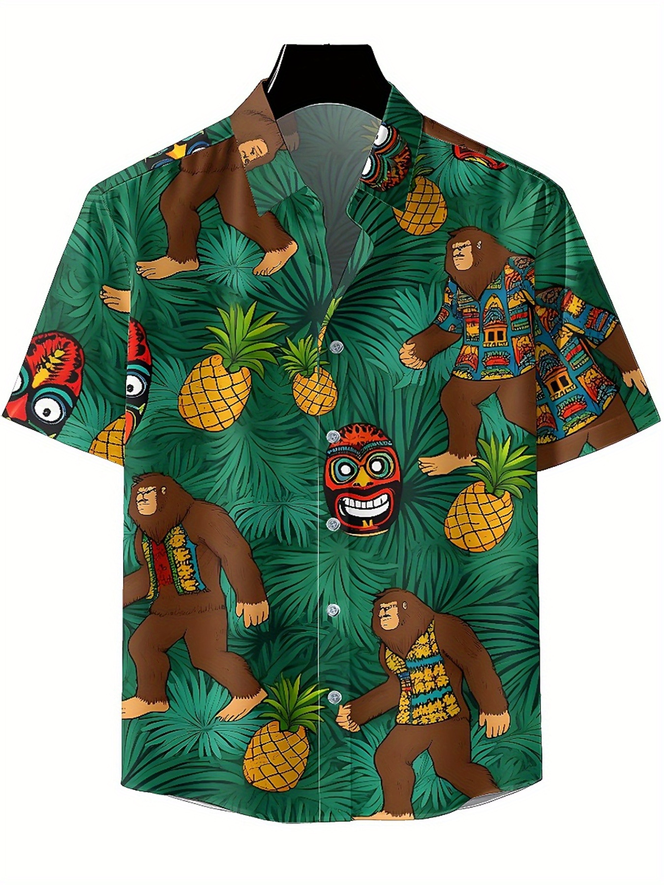 Men's Plus Size Hawaiian Shirt - đánh giá và giá Summer Clothing Patterns