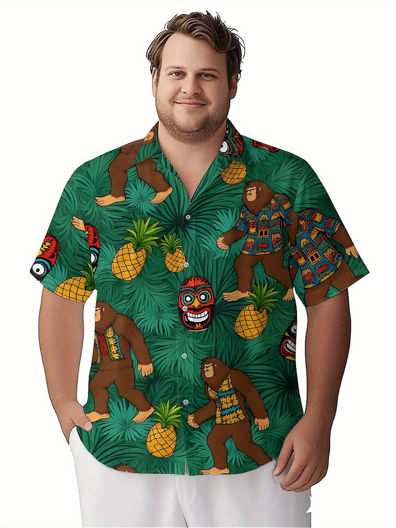 Men's Plus Size Hawaiian Shirt - đánh giá và giá Summer Clothing Patterns