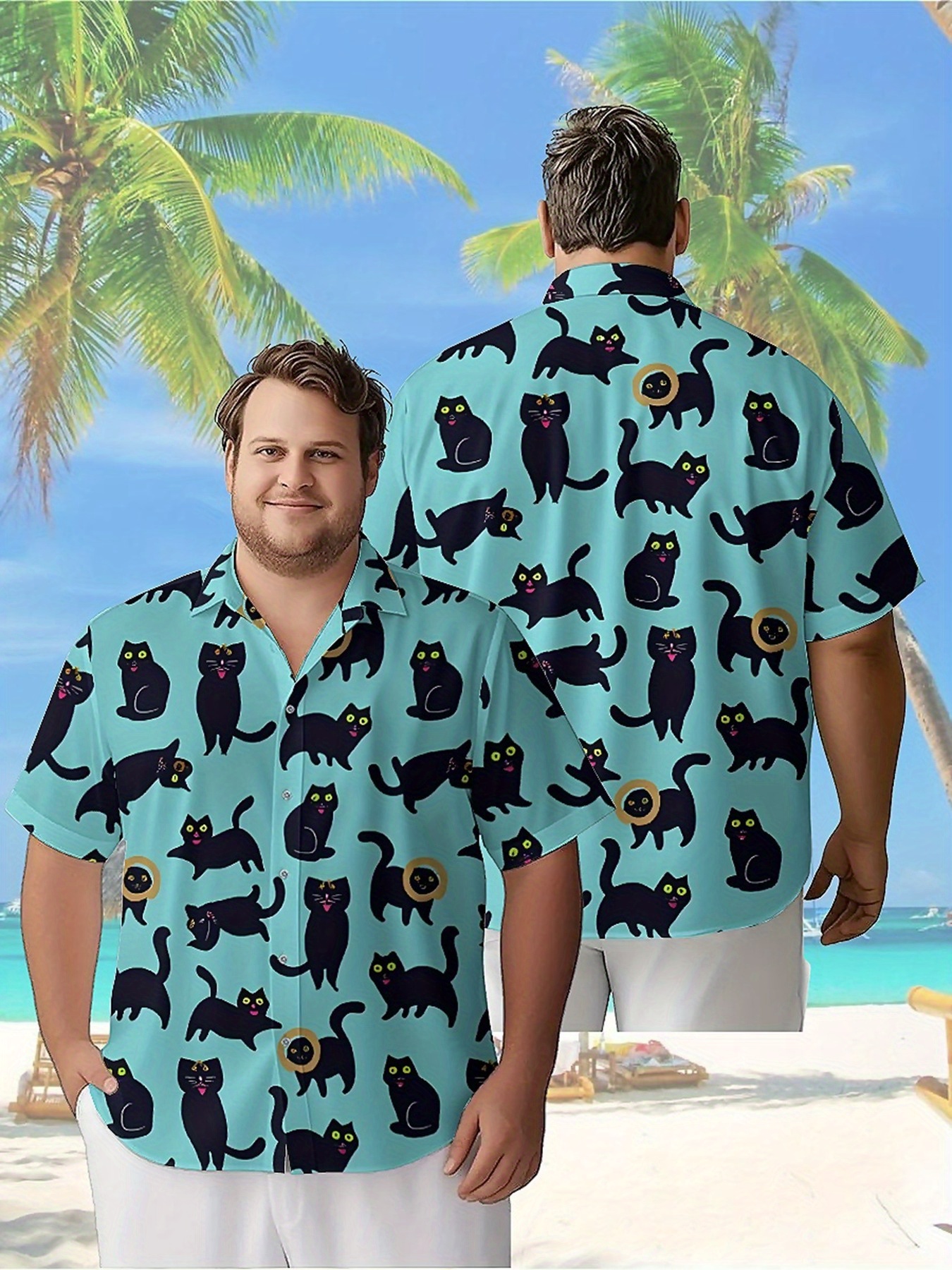 Men's Plus Size Hawaiian Shirt - đánh giá và giá Beach Shirt Hawaiian