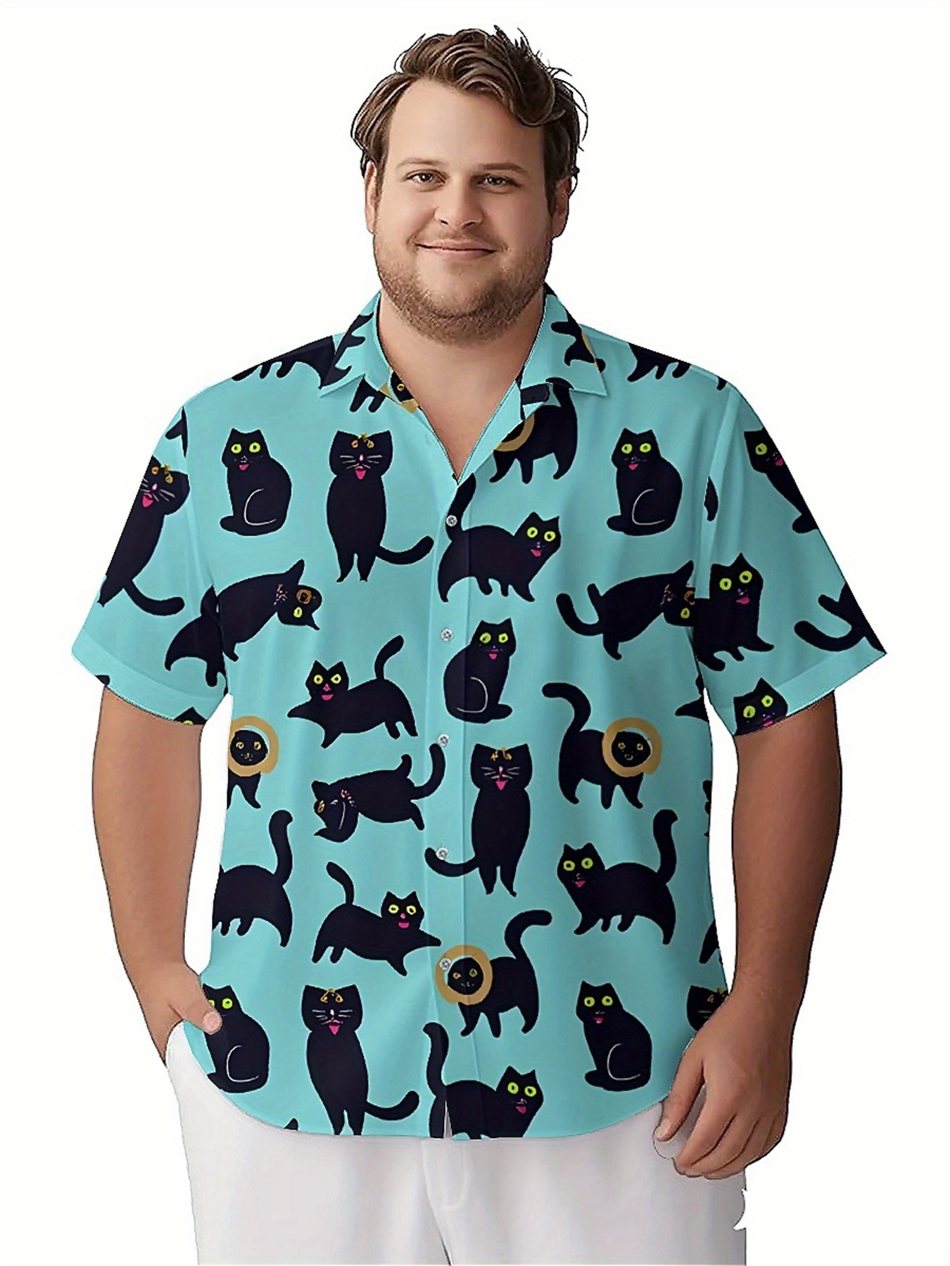 Men's Plus Size Hawaiian Shirt - đánh giá và giá Beach Shirt Hawaiian