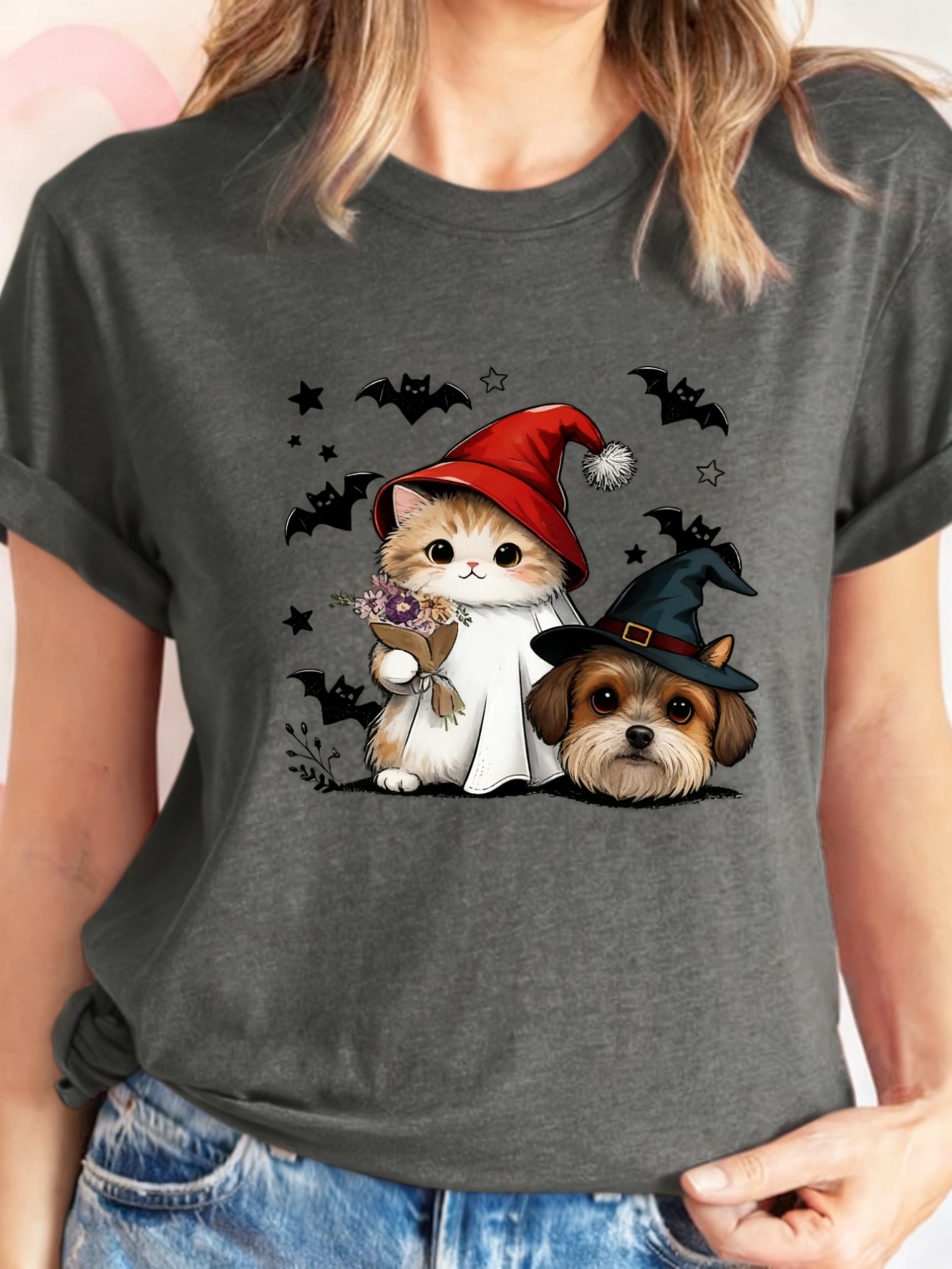 Plus size women's short sleeve - đánh giá và giá Summer Dog Clothing