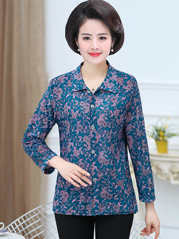 New Summer Ice Silk Shirt for  - đánh giá và giá Summer Clothing For Women Over 60