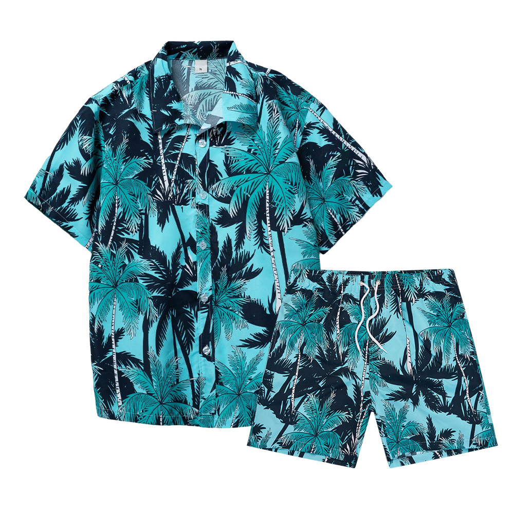 Hawaiian Coconut Tree 3D Print - đánh giá và giá Summer Clothes Fashion