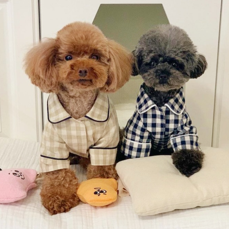 Cute Plaid Dog Shirt Summer Pe - đánh giá và giá Summer Dog Clothing