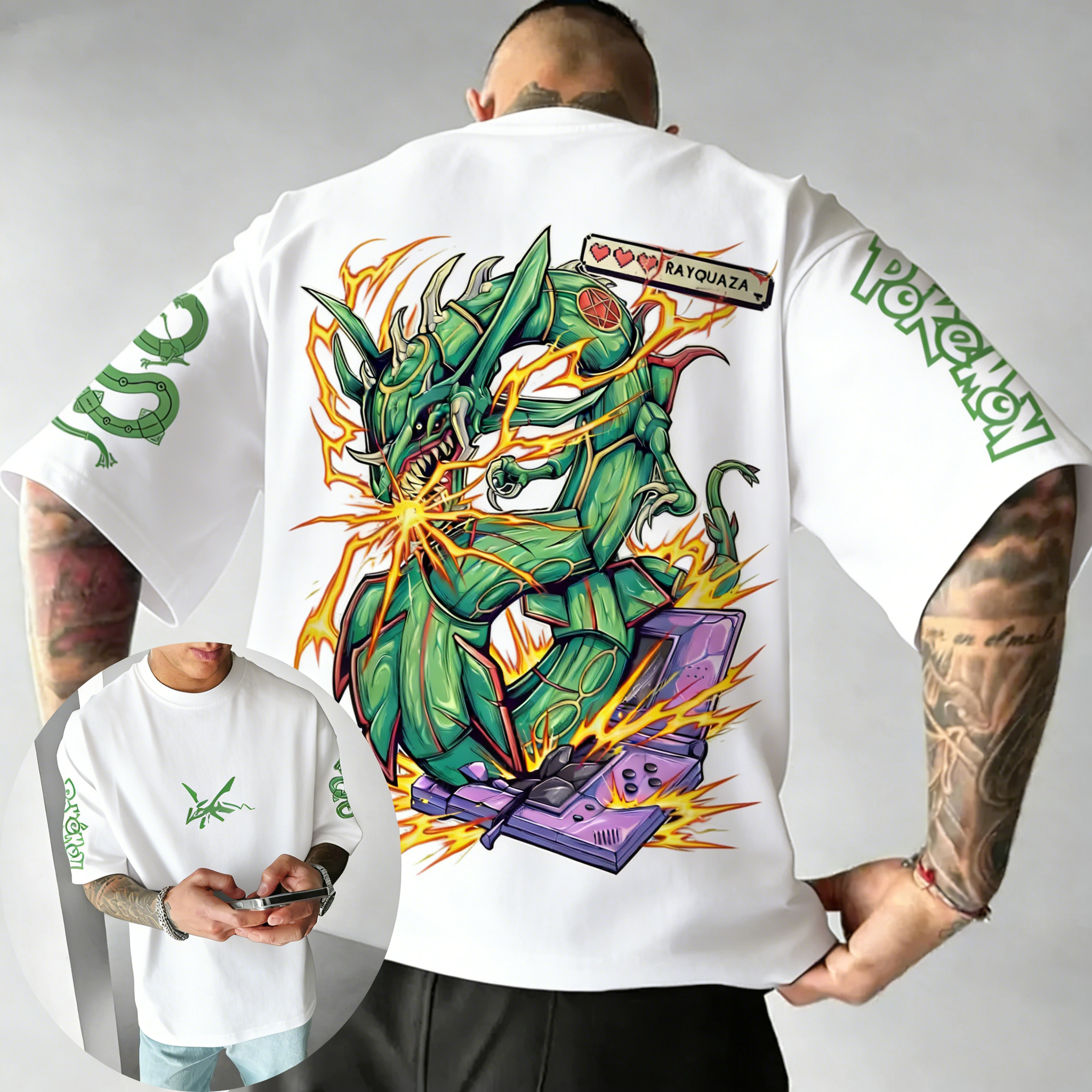 Pok É Mon Game Rayquaza Brand  - đánh giá và giá Summer Games Clothing Brand