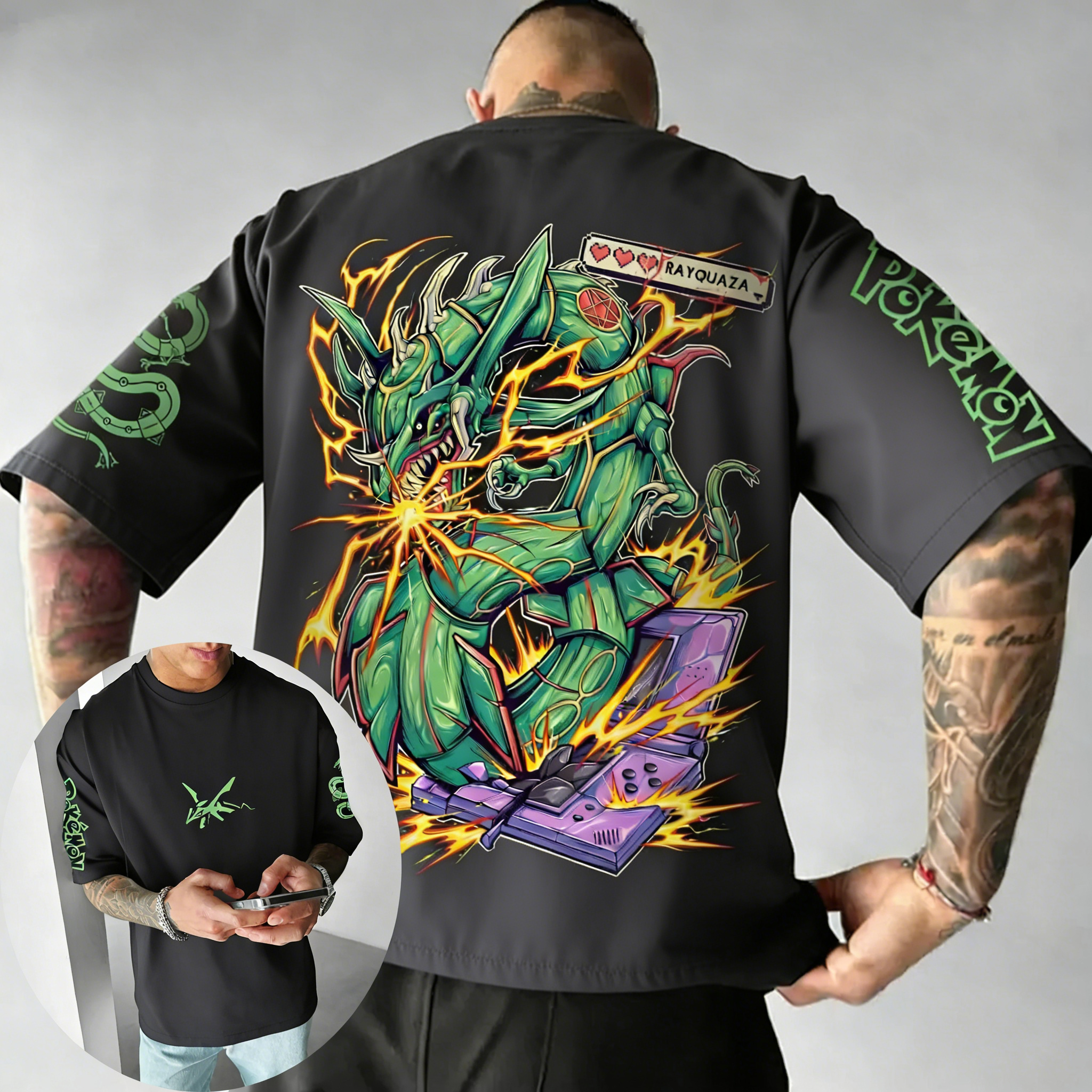 Pok É Mon Game Rayquaza Brand  - đánh giá và giá Summer Games Clothing Brand