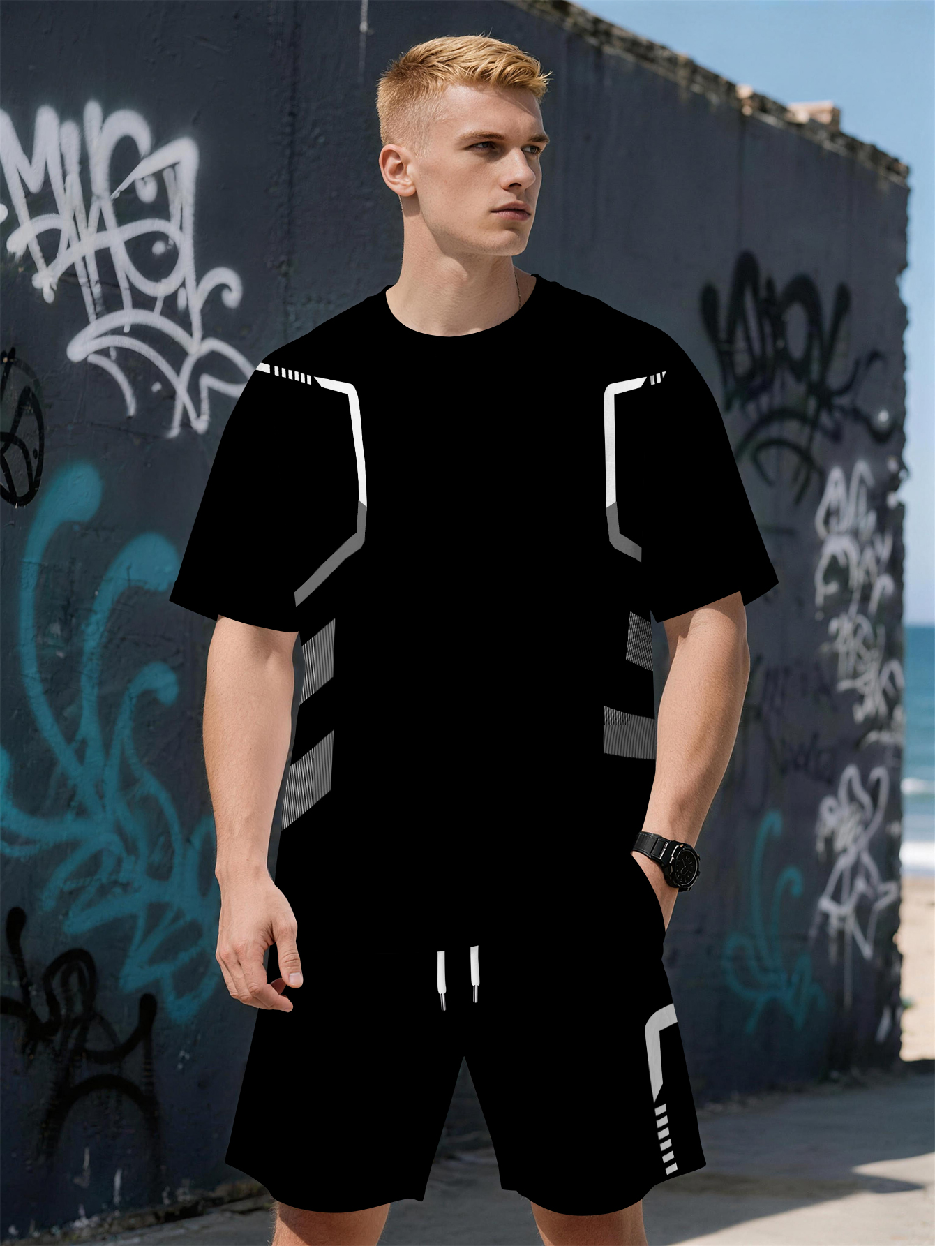 2026 Summer Men's Suit with 3D - đánh giá và giá Summer Clothing Patterns