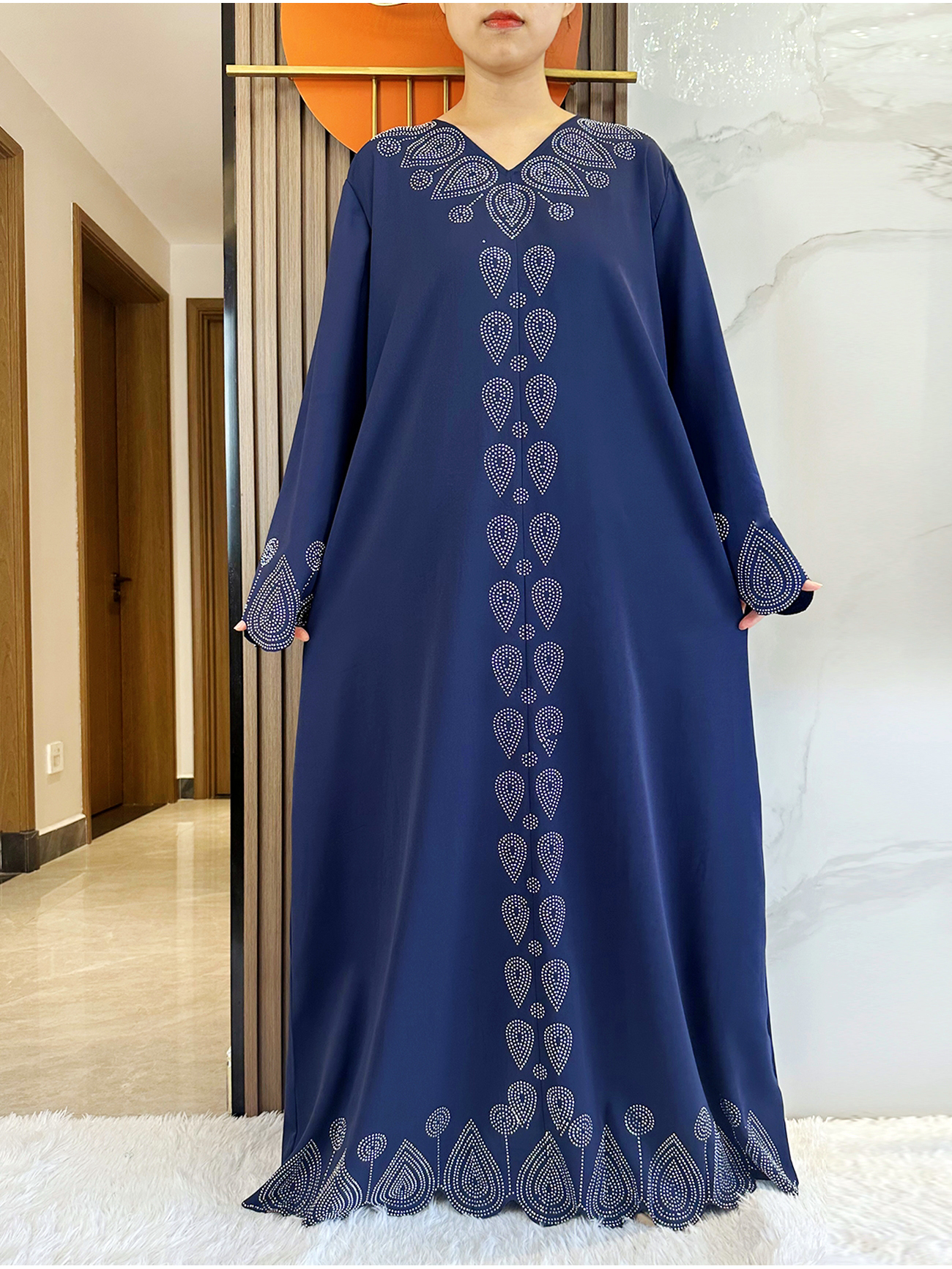 New 2024 Dubai Diamond Muslim  - đánh giá và giá Summer Clothing Hijab