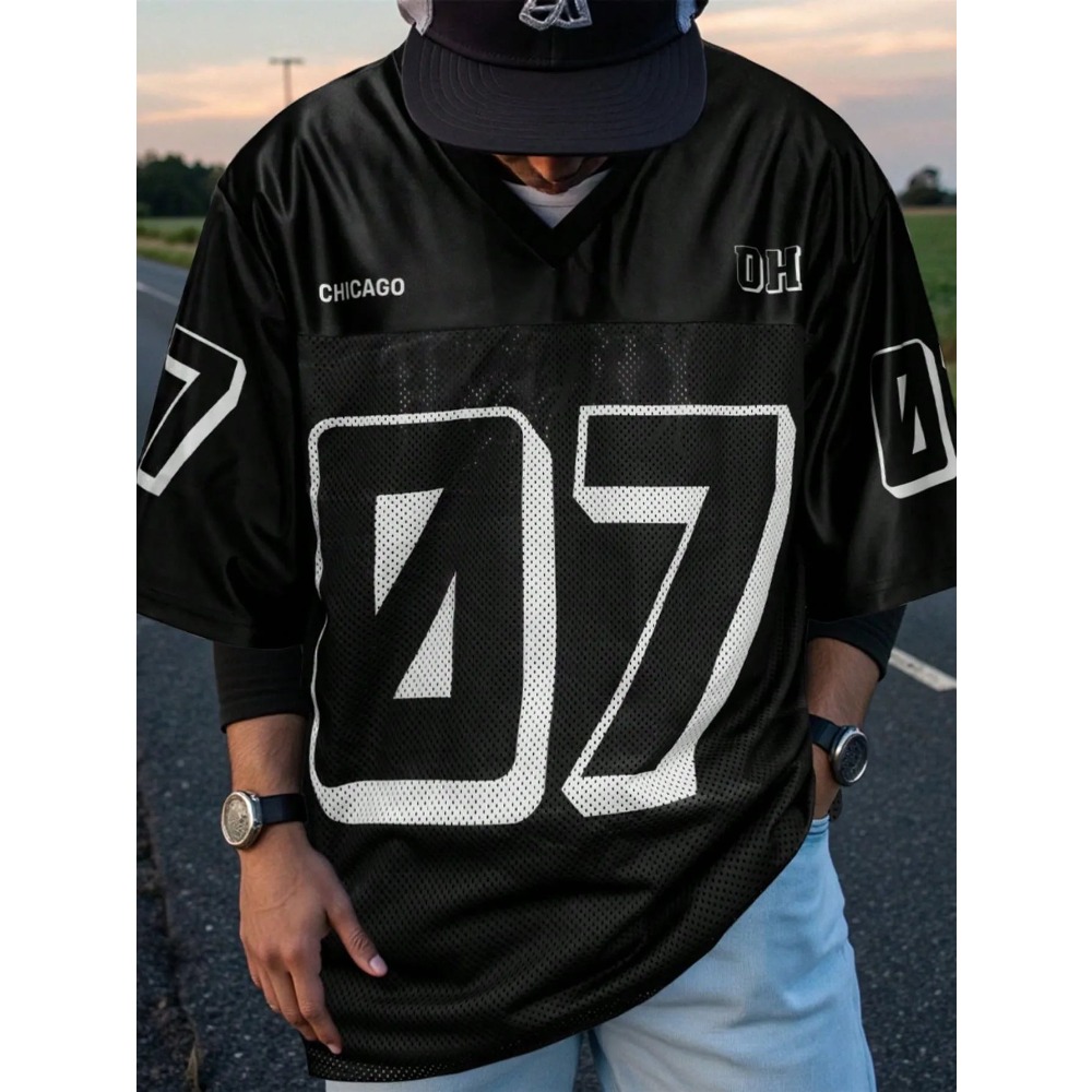 2026 Summer New Men's V-Neck T - đánh giá và giá Summer Clothes Fashion