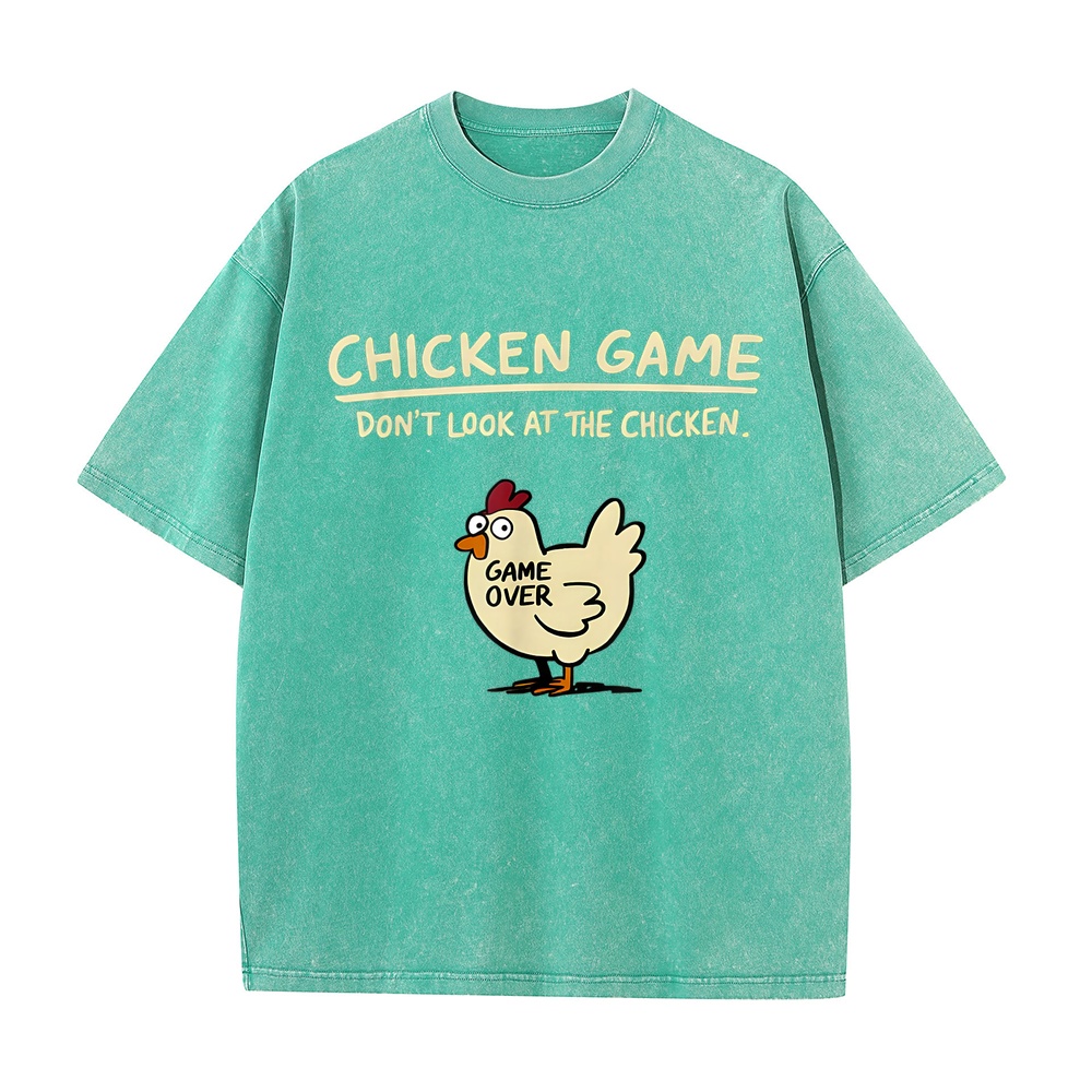 Funny T-Shirt Chicken Game Don - đánh giá và giá Summer Games Clothing Brand
