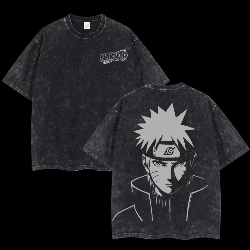 2026 summer Naruto Oversized T - đánh giá và giá Japanese Summer Clothing Men