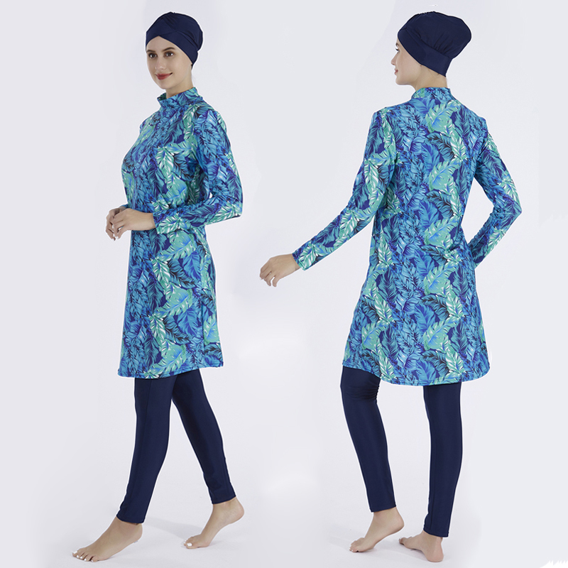 3PCS/Set Floral Muslim Swimmin - đánh giá và giá Summer Clothing Hijab
