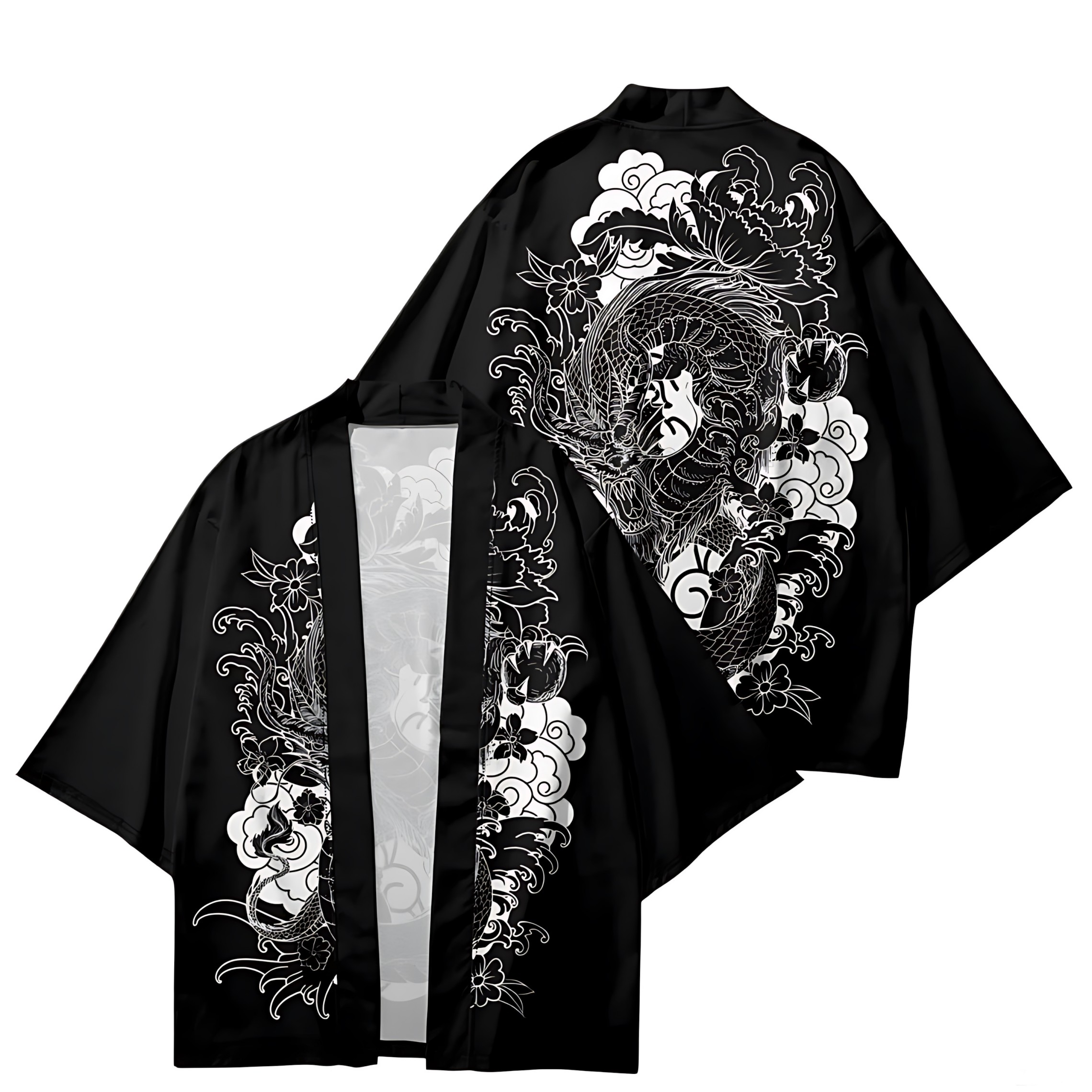 2026 Summer Men's Kimono 3D Pr - đánh giá và giá Summer Clothing Patterns