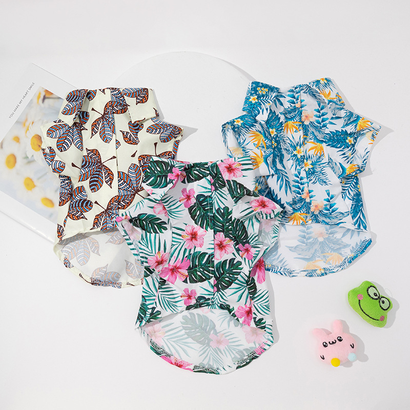 Dog Hawaiian Shirt Hawaiian Do - đánh giá và giá Summer Dog Clothing