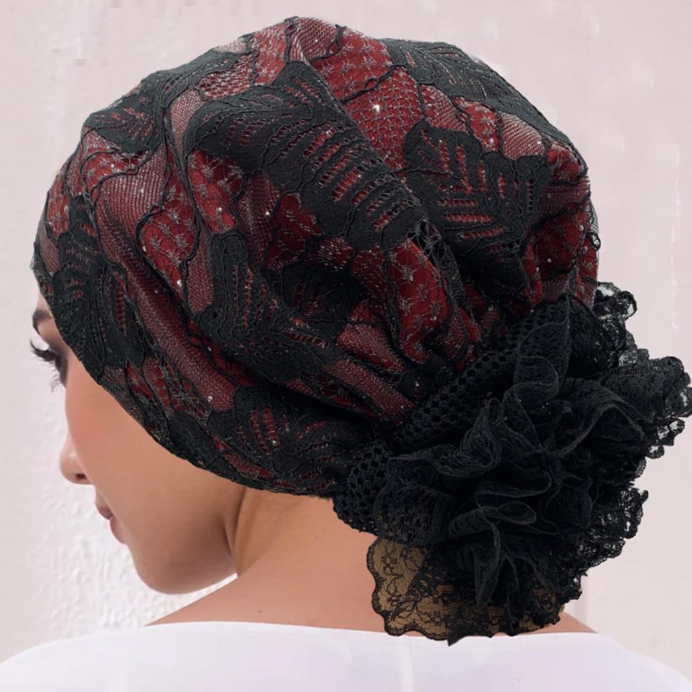 Embroidery Turban Cap for Wome - đánh giá và giá Summer Clothing Hijab