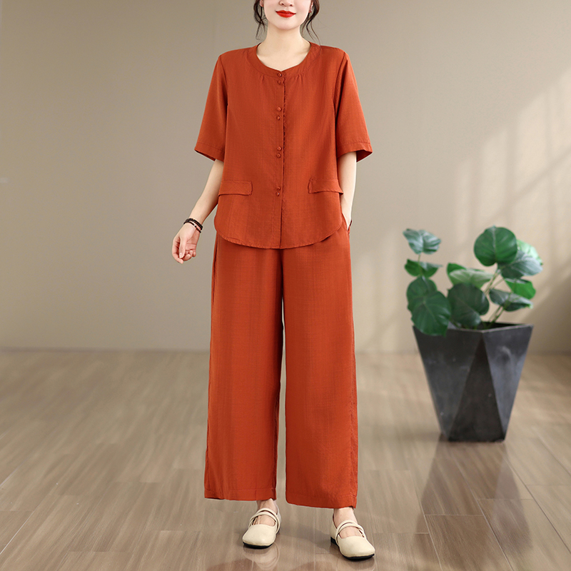 New Summer Cotton Linen Loose  - đánh giá và giá Summer Clothing For Women Over 60