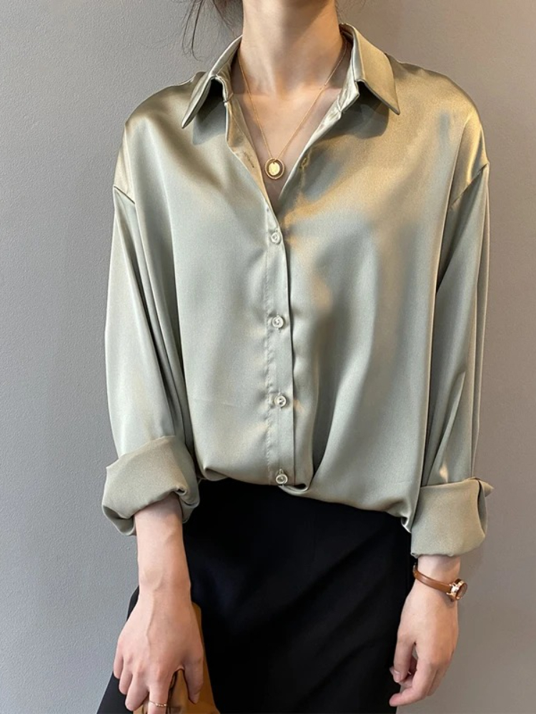 2026 Elegant Satin Loose Women - đánh giá và giá Summer Light Clothing