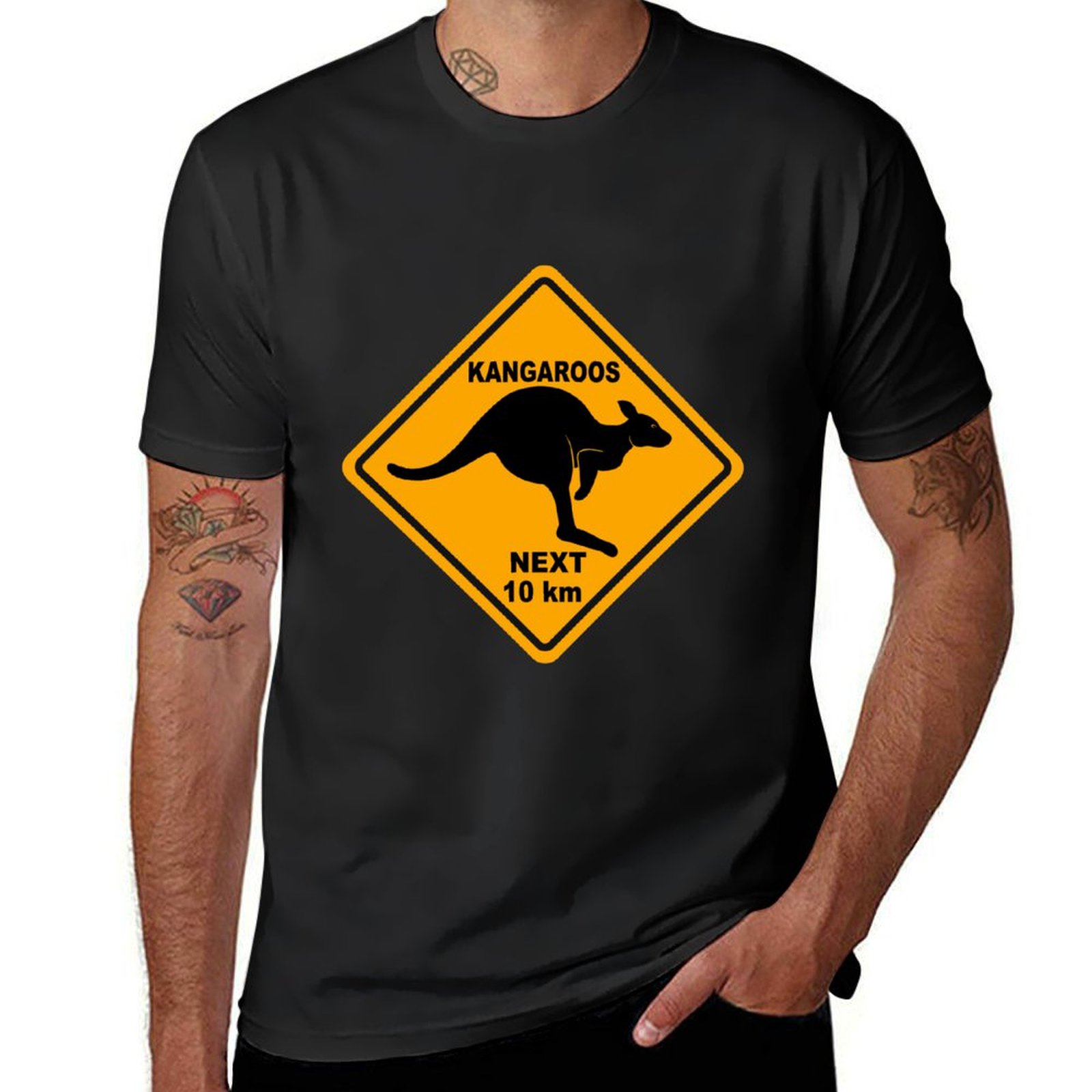 Kangaroos Next 10 km Sign T-Sh - đánh giá và giá Summer Clothing Next