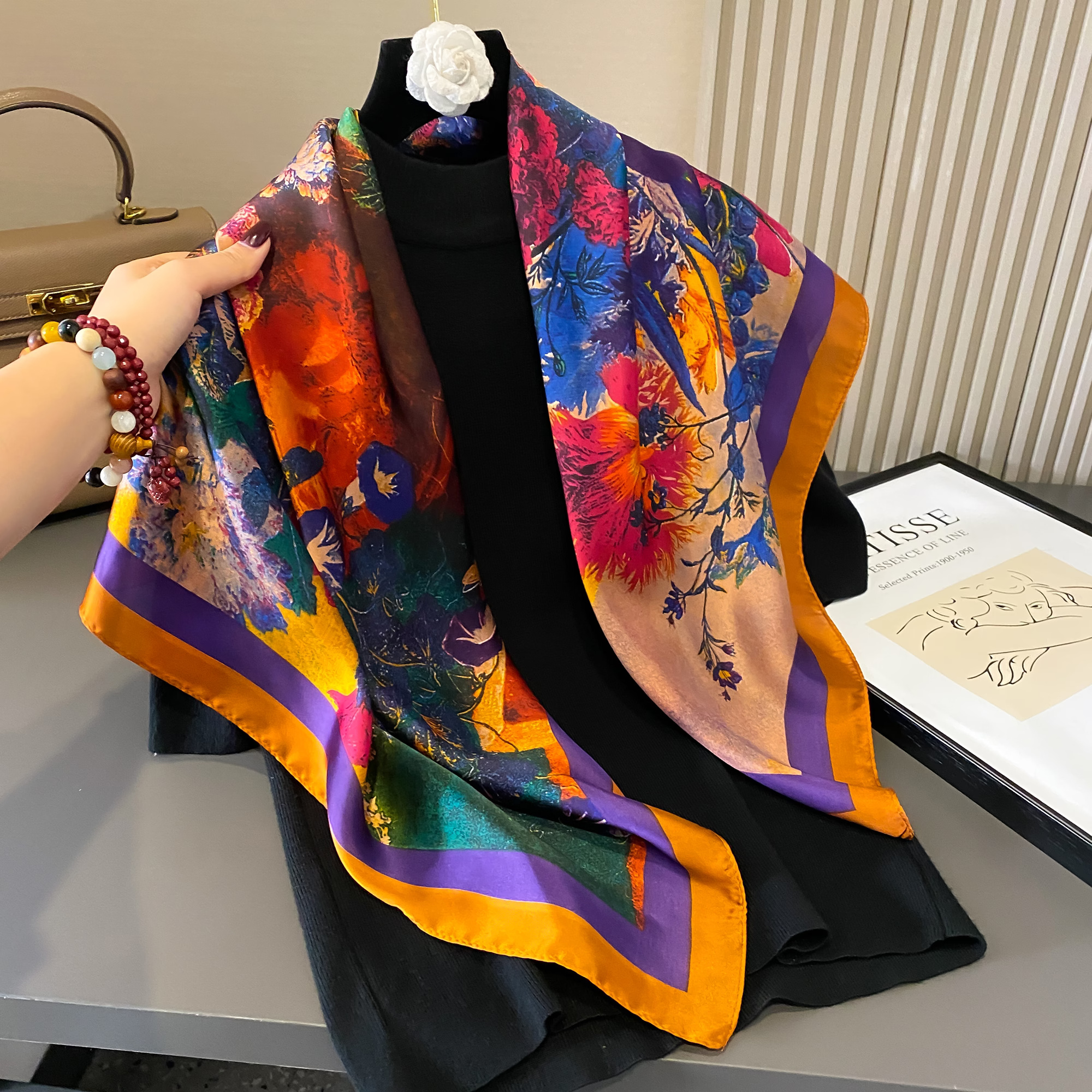 Latest Design Print Head Scarv - đánh giá và giá Summer Clothing Hijab