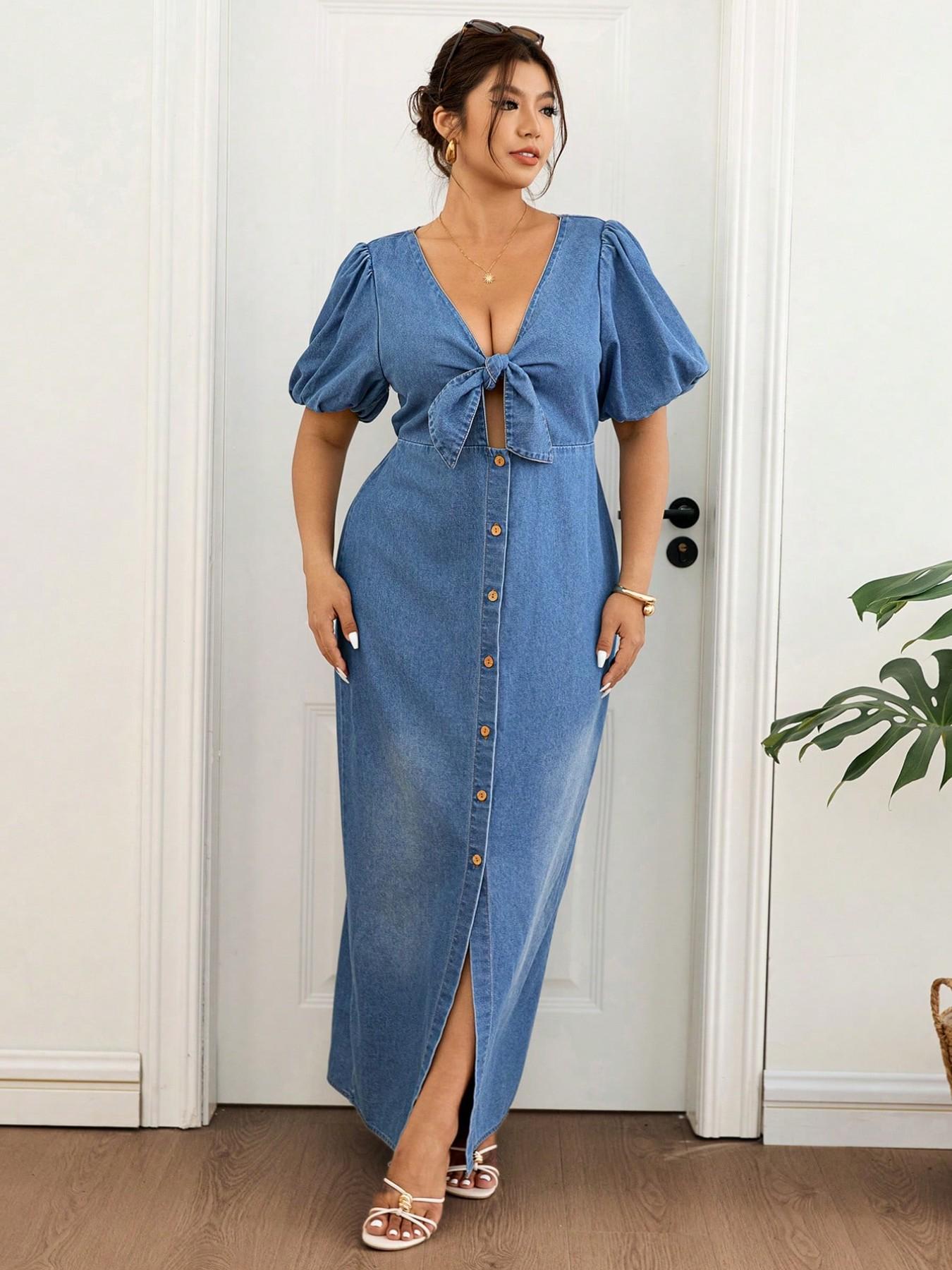 Plus Size Light Wash Long Deni - đánh giá và giá Summer Light Clothing