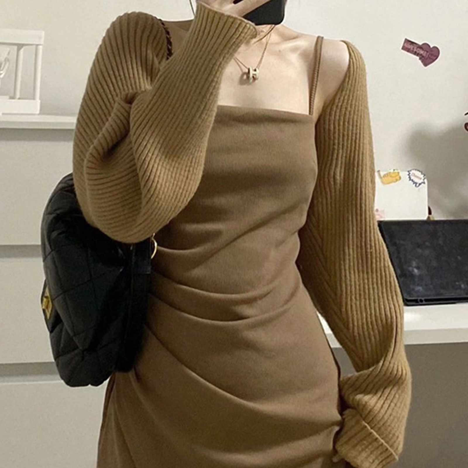 Knitted Solid Color Shawl With - đánh giá và giá Summer Light Clothing