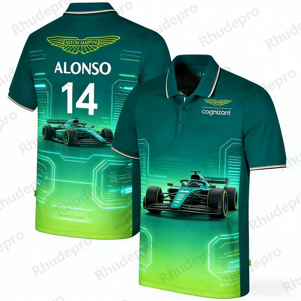 Aston Martin Polo Shirt Outdoo - đánh giá và giá Summer Clothing Motorcycle