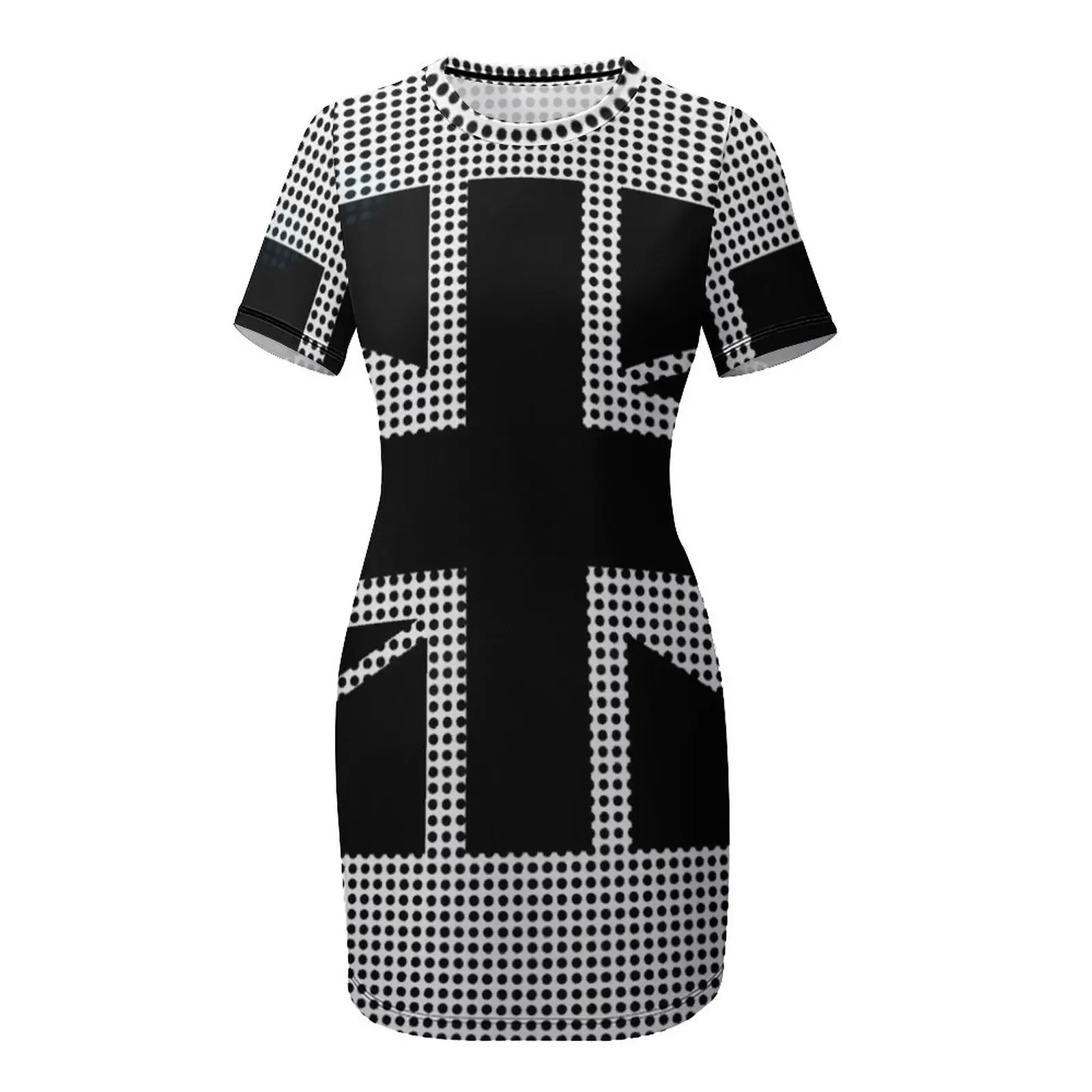 UK Flag Black and White Short- - đánh giá và giá Womens Summer Clothing Uk