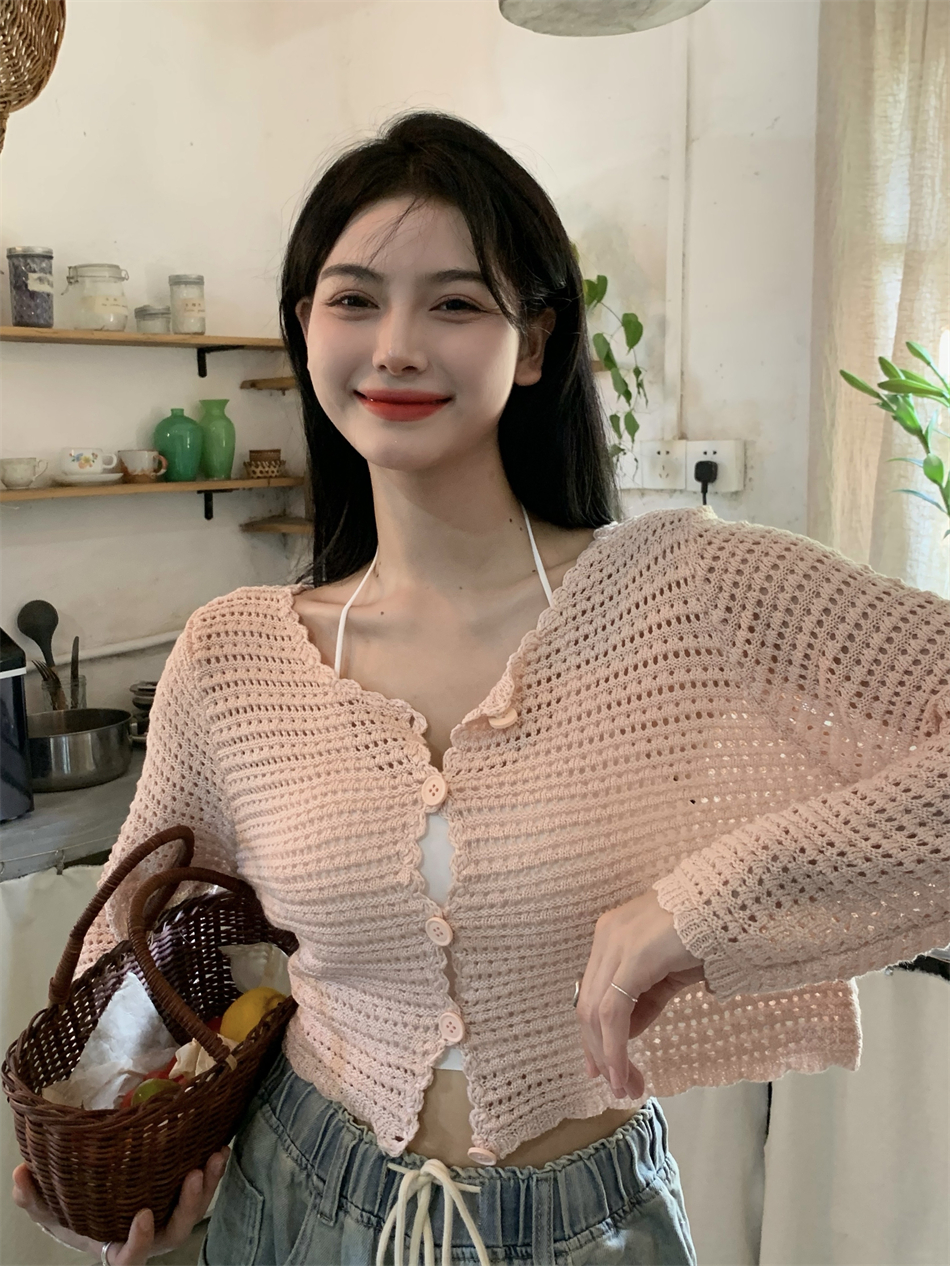 Pointelle Cardigan for Women L - đánh giá và giá Summer Light Clothing