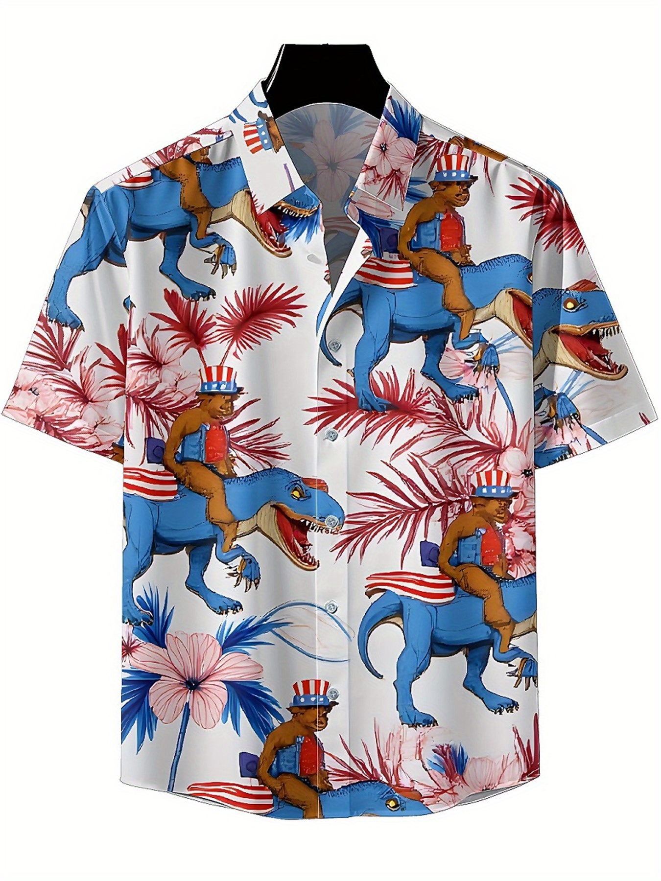 Men's Plus Size Hawaiian Shirt - đánh giá và giá Beach Shirt Hawaiian