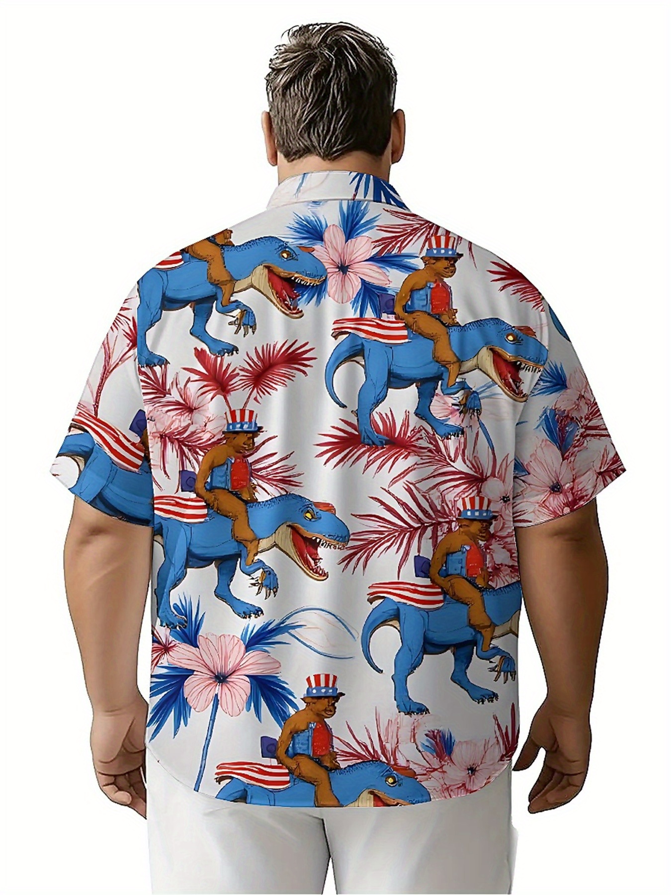 Men's Plus Size Hawaiian Shirt - đánh giá và giá Beach Shirt Hawaiian