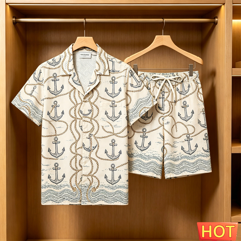 Men's 2 Piece Hawaiian Set Nau - đánh giá và giá Beach Shirt Hawaiian