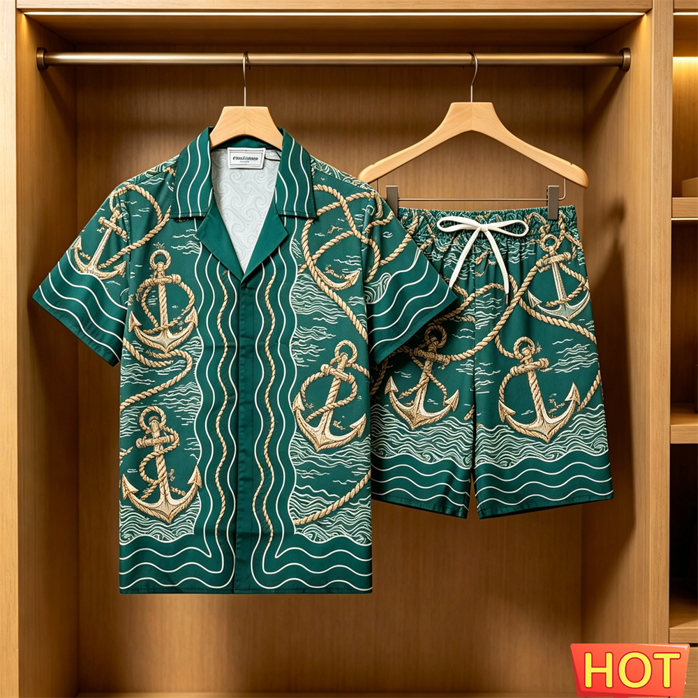 Men's 2 Piece Hawaiian Set Nau - đánh giá và giá Beach Shirt Hawaiian