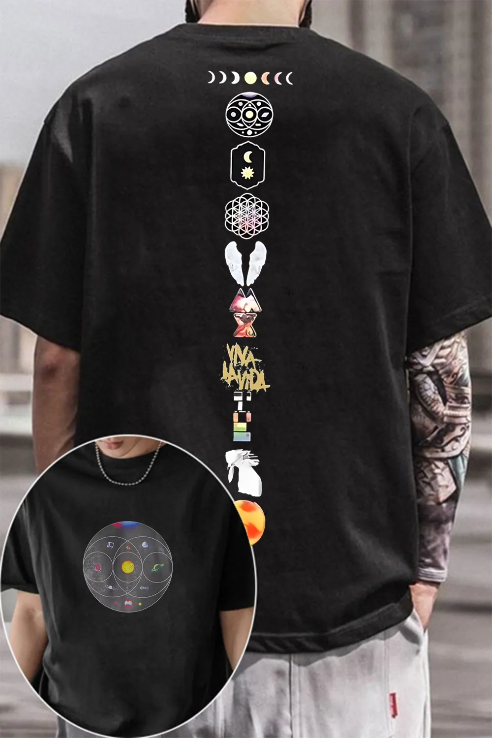 Uk Band Cold-plays TShirt Mens - đánh giá và giá Womens Summer Clothing Uk