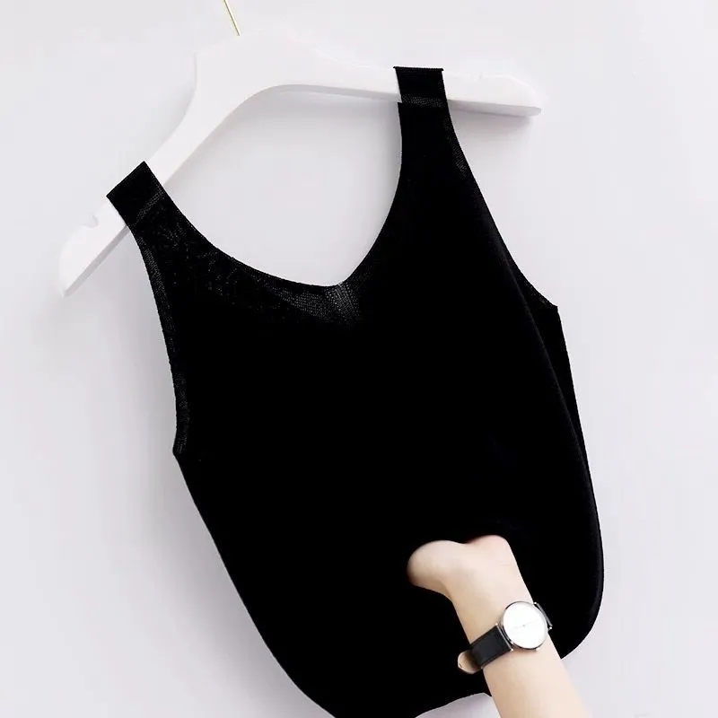 Knitting Vintage Tank Top V-Ne - đánh giá và giá Summer Zara