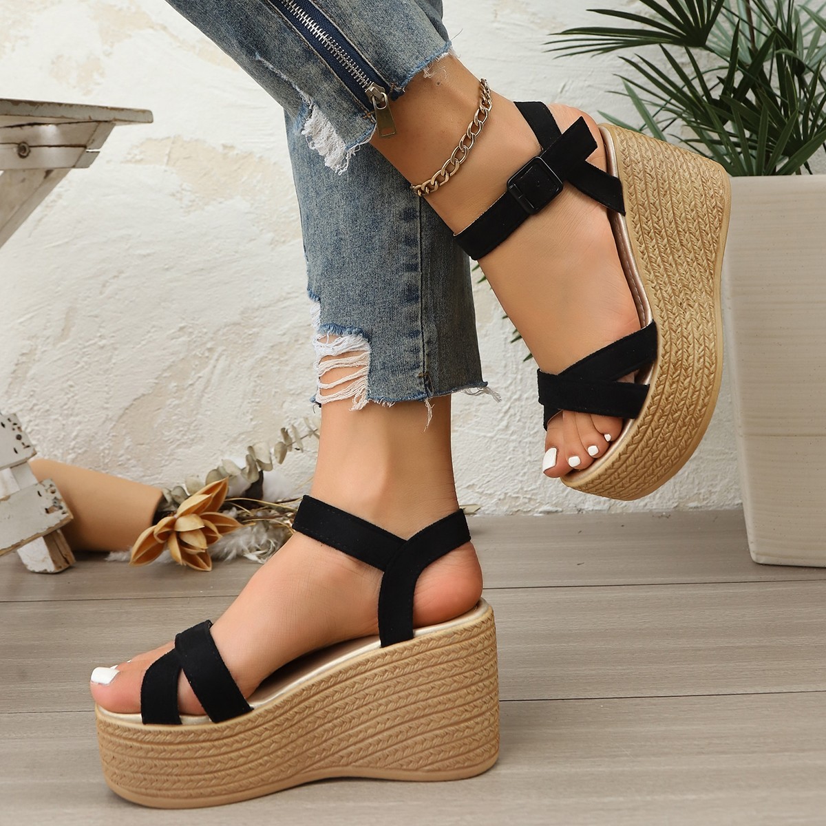 2026 Women Leisure Wedge Heel  - đánh giá và giá Summer Light Clothing