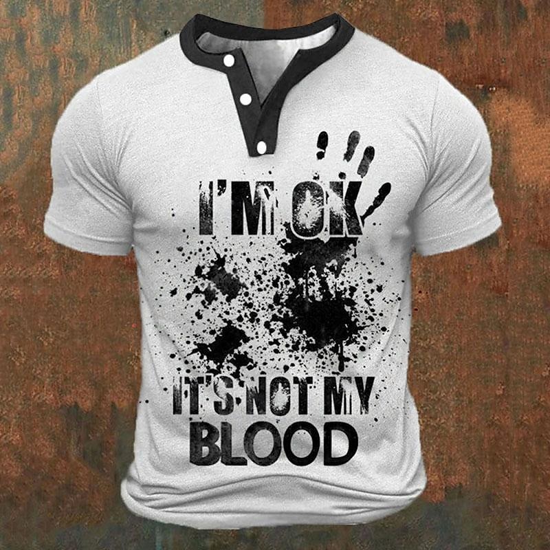 Funny 3D Letter Print Men's He - đánh giá và giá Summer Clothes Fashion