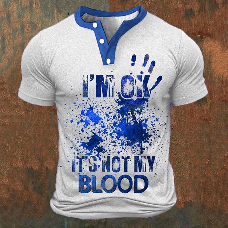 Funny 3D Letter Print Men's He - đánh giá và giá Summer Clothes Fashion