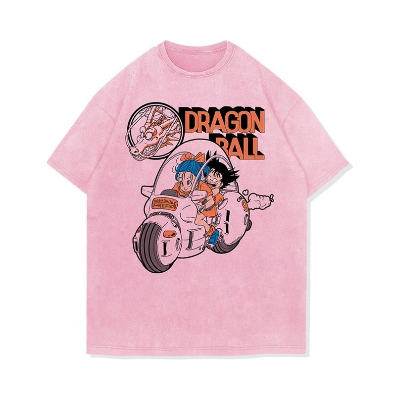 Anime Dragon Ball Vintage Wash - đánh giá và giá Japanese Summer Clothing Men