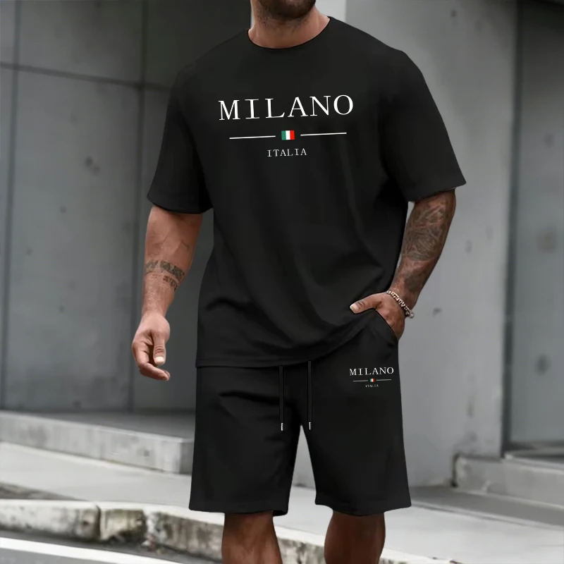 Men's Tracksuit Short Sleeve T - đánh giá và giá Summer Clothes Fashion