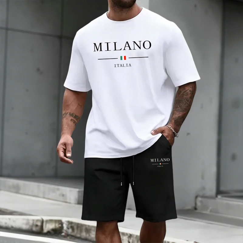 Men's Tracksuit Short Sleeve T - đánh giá và giá Summer Clothes Fashion