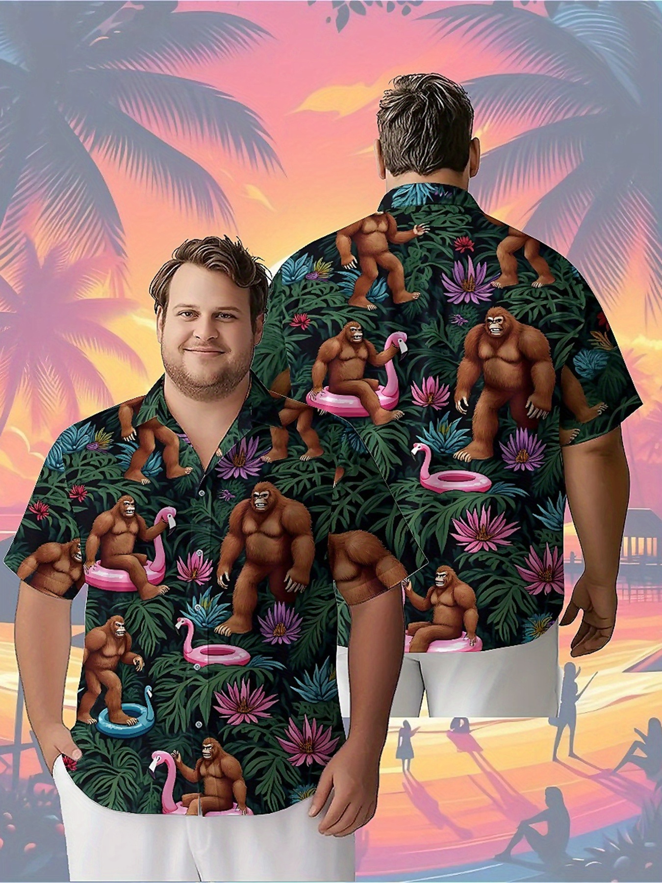 Men's Plus Size Hawaiian Shirt - đánh giá và giá Summer Clothing Patterns