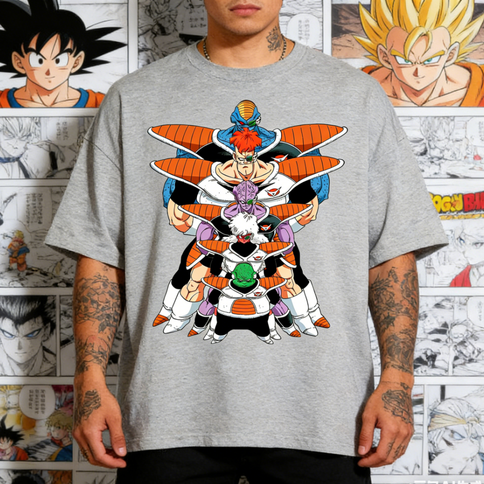 Dragon Ball Ginyu Force T-shir - đánh giá và giá Japanese Summer Clothing Men