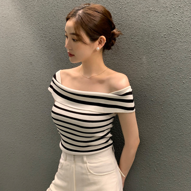 Summer Fashion Stripe Knitted  - đánh giá và giá Summer Zara